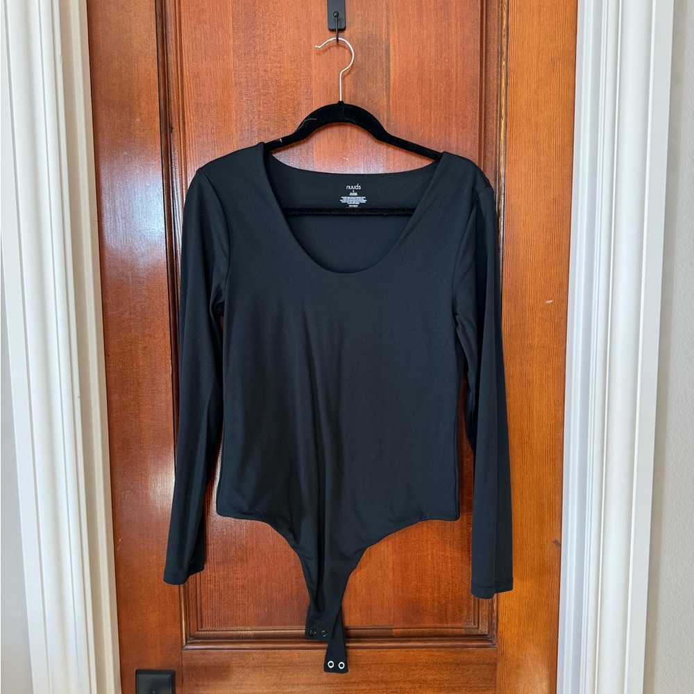 Nuuds large black body suit